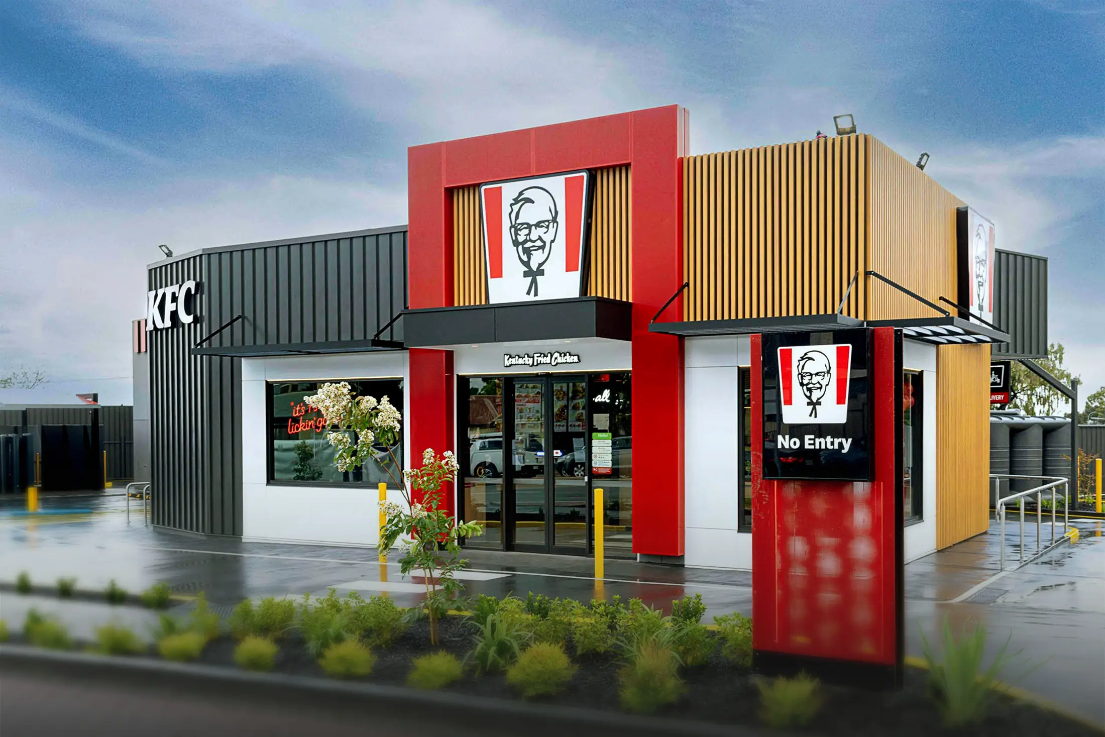KFC outlet built by Bella Build & Design